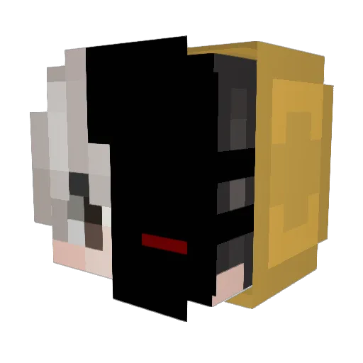adam_games99 Minecraft avatar head, 3D render