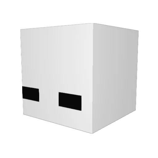 adamdaylight Minecraft avatar head, 3D render