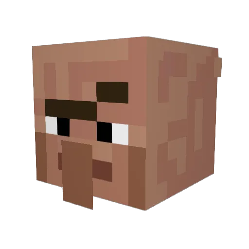 adamfleming04 Minecraft avatar head, 3D render