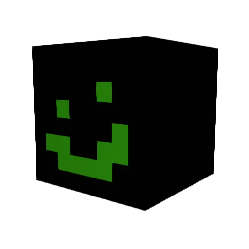 adamfrt Minecraft avatar head, 3D render