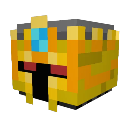 adamg355 Minecraft avatar head, 3D render