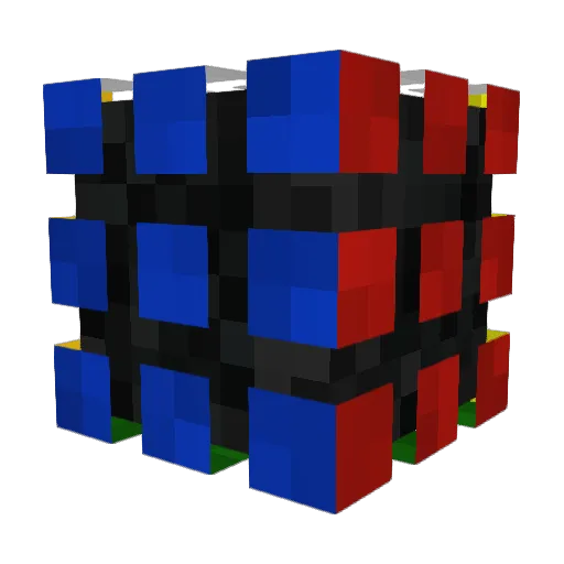adamgoogle Minecraft avatar head, 3D render