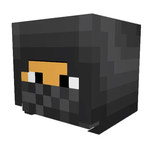 adamh2001 Minecraft avatar head, 3D render