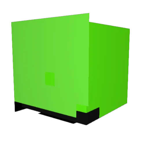 adamjmck Minecraft avatar head, 3D render