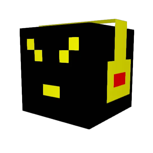 adamn14 Minecraft avatar head, 3D render