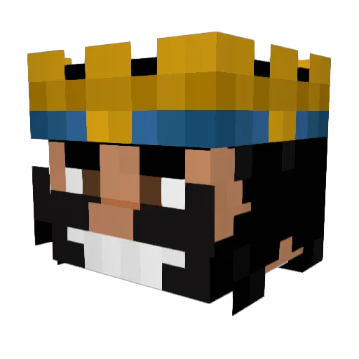 adamzz88 Minecraft avatar head, 3D render