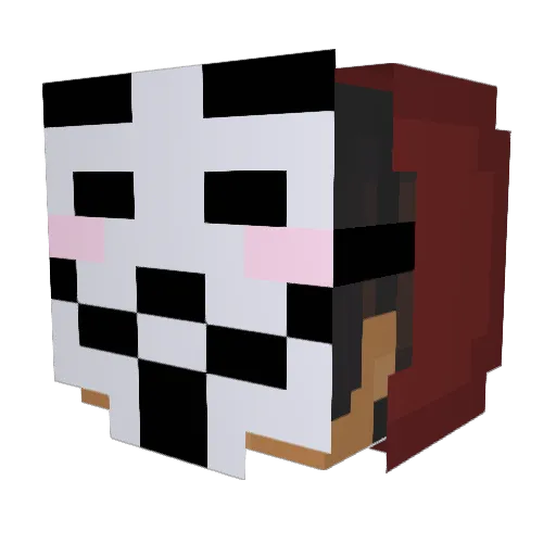 adas8115 Minecraft avatar head, 3D render