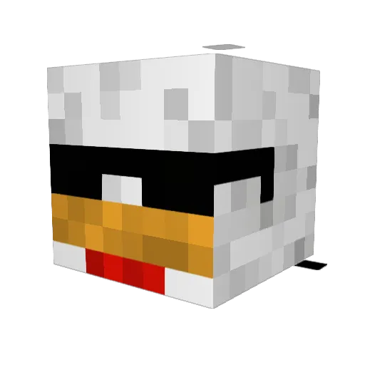adawg005 Minecraft avatar head, 3D render