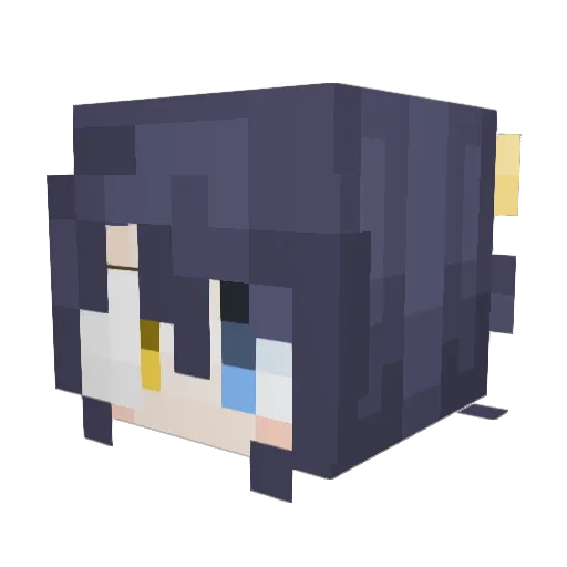 adawn0106 Minecraft avatar head, 3D render