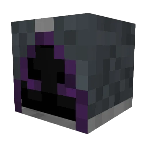 adder2 Minecraft avatar head, 3D render
