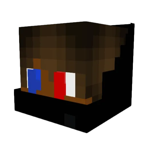 addi2002 Minecraft avatar head, 3D render