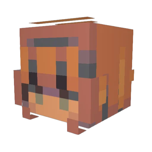 addiev08 Minecraft avatar head, 3D render