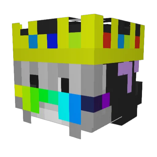addisonpog Minecraft avatar head, 3D render