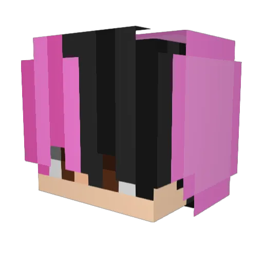 addy1309 Minecraft avatar head, 3D render