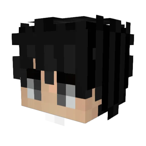 adenwilliams Minecraft avatar head, 3D render