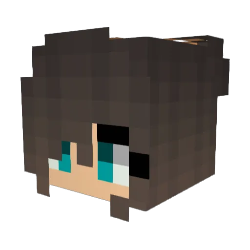 adewitt100 Minecraft avatar head, 3D render