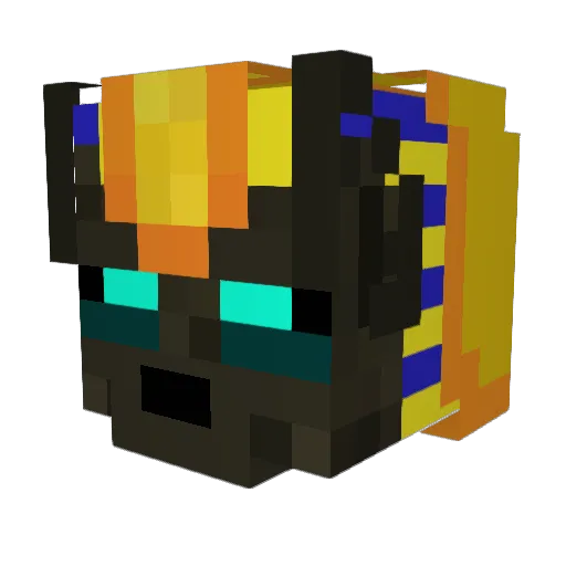 adiel014 Minecraft avatar head, 3D render