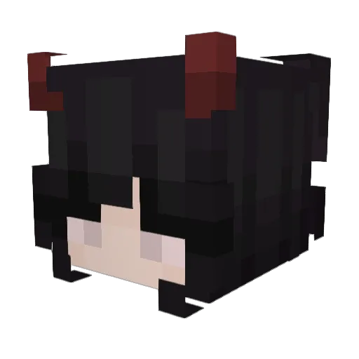 adisgracie Minecraft avatar head, 3D render