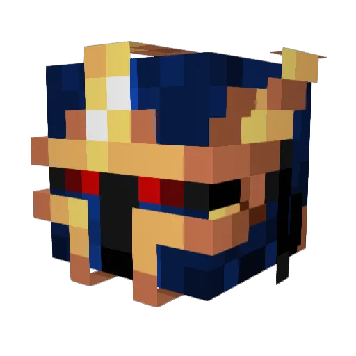 adlukat005 Minecraft avatar head, 3D render