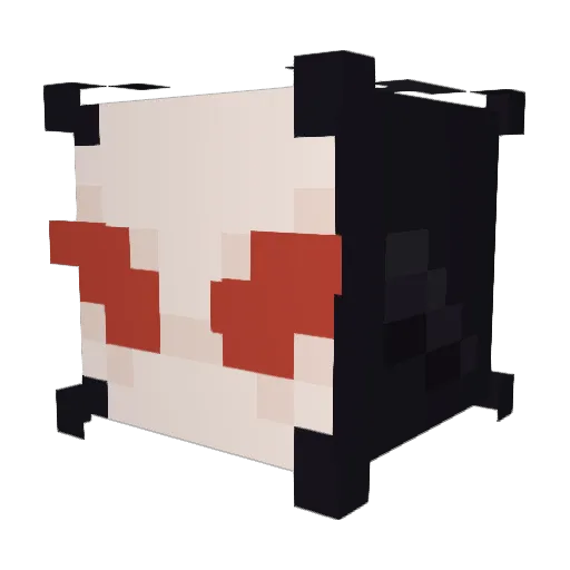 admb961 Minecraft avatar head, 3D render