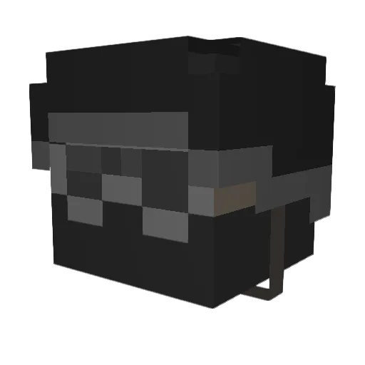 admea073 Minecraft avatar head, 3D render