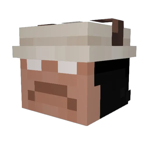 adobo4lyfe Minecraft avatar head, 3D render