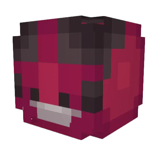 adonlo Minecraft avatar head, 3D render