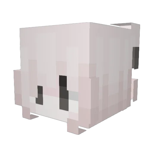 adorable02359 Minecraft avatar head, 3D render