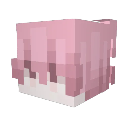 adorex_x Minecraft avatar head, 3D render