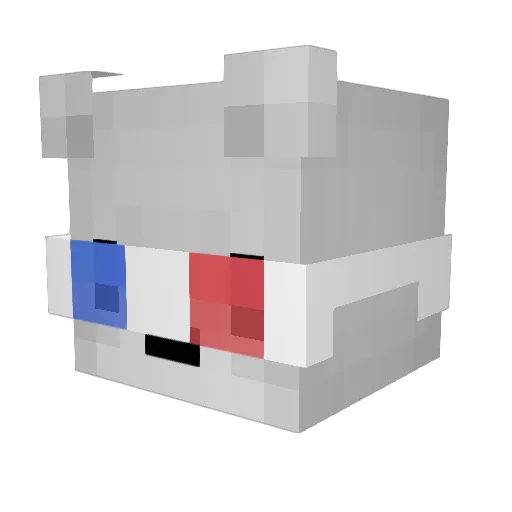 adrian_cortes Minecraft avatar head, 3D render