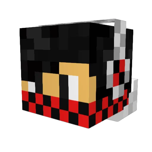 adrianb365 Minecraft avatar head, 3D render