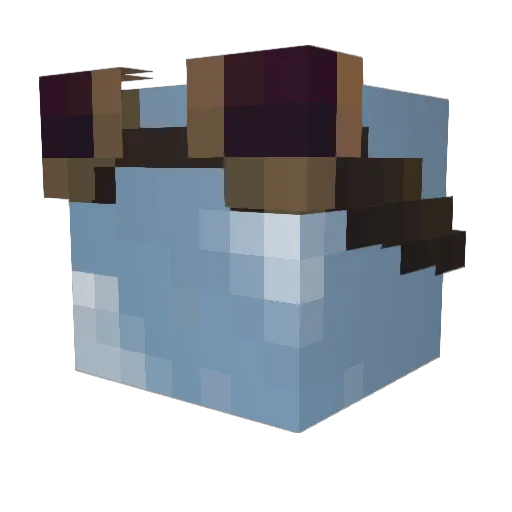 adrianeice Minecraft avatar head, 3D render