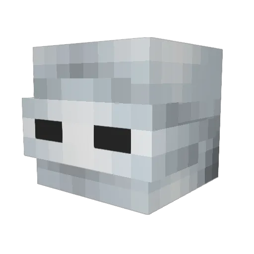 adrianleong98 Minecraft avatar head, 3D render