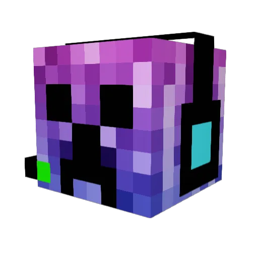 adrielito_08 Minecraft avatar head, 3D render