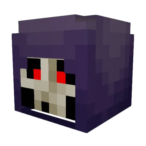 adrien77 Minecraft avatar head, 3D render