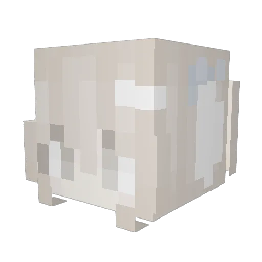 adrilovesboba Minecraft avatar head, 3D render
