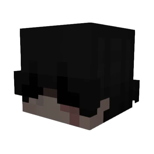 adtnguyen Minecraft avatar head, 3D render