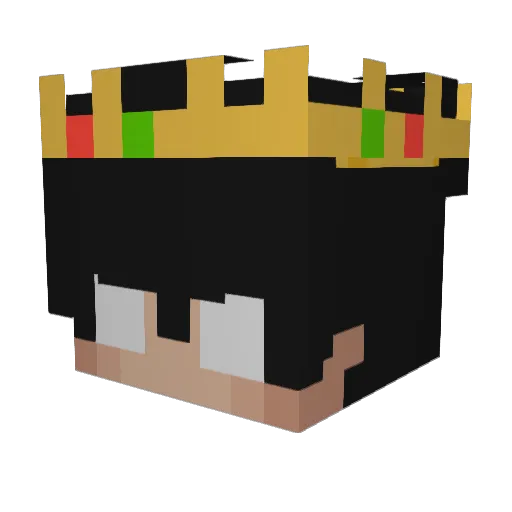 advit12 Minecraft avatar head, 3D render