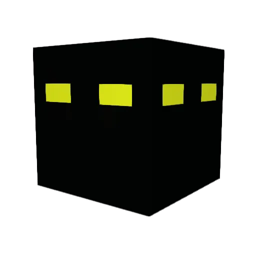 adxcc Minecraft avatar head, 3D render