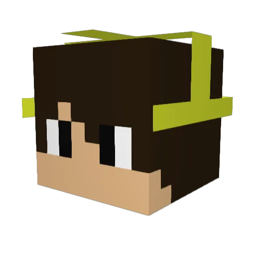 ady200695 Minecraft avatar head, 3D render