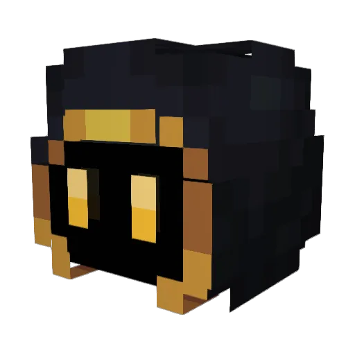adzio177 Minecraft avatar head, 3D render