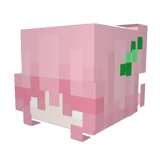 aeadad Minecraft avatar head, 3D render