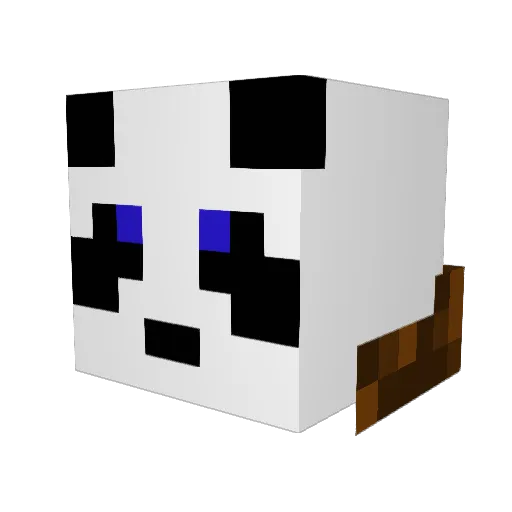 aefun21 Minecraft avatar head, 3D render