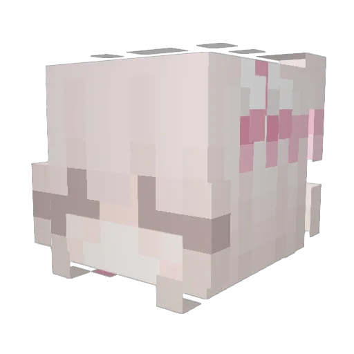 aeiril Minecraft avatar head, 3D render