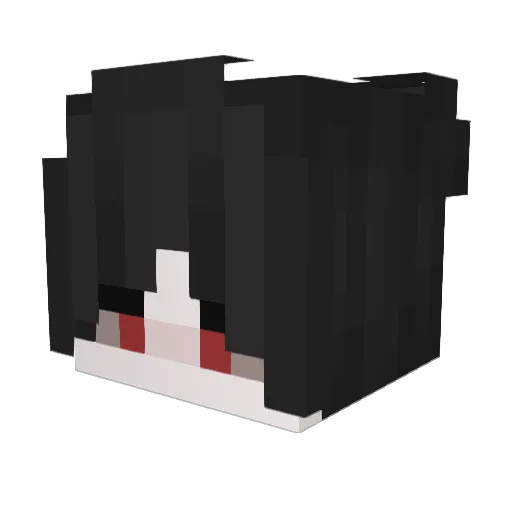 aell87 Minecraft avatar head, 3D render
