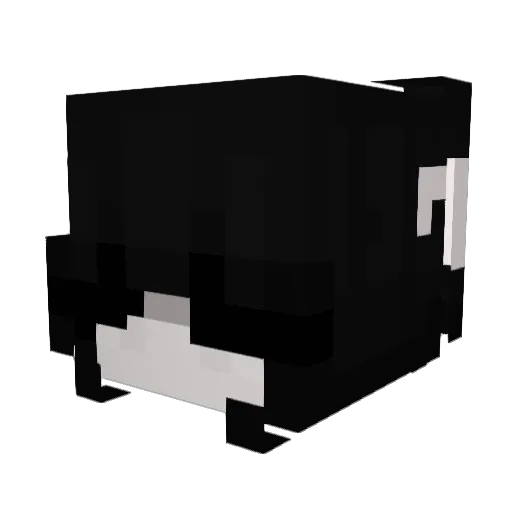aelsis Minecraft avatar head, 3D render