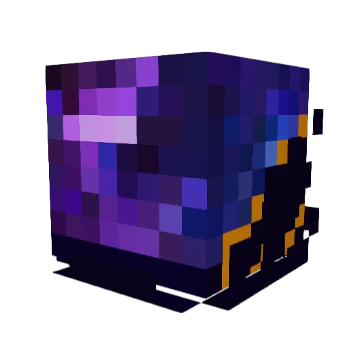 aeroFSA Minecraft avatar head, 3D render