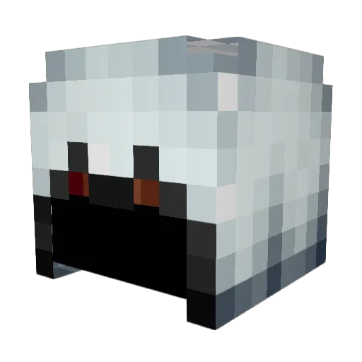 aeroman456 Minecraft avatar head, 3D render
