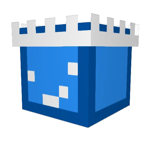aesticc Minecraft avatar head, 3D render