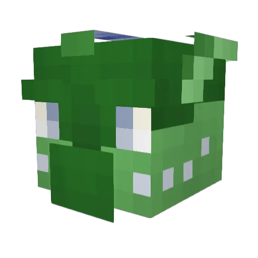 aetherlev Minecraft avatar head, 3D render